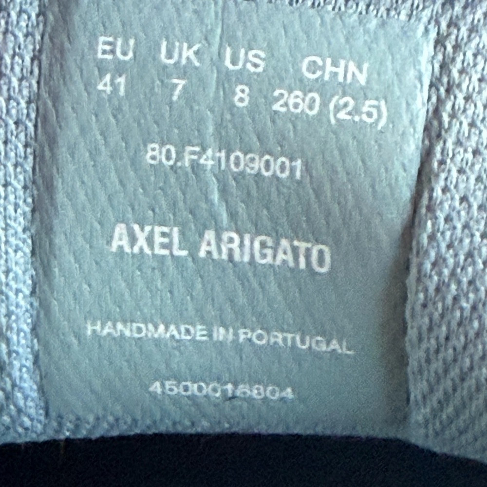 Axel Arigato Blue Squish Sneaker x Alvin Armstrong Collab Sneakers NIB - Picture 7 of 16